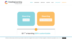 Desktop Screenshot of creatinglearning.com